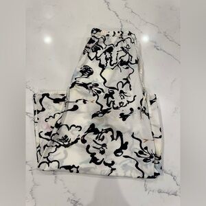 A New Day Abstract Floral Midi Skirt - Size XS